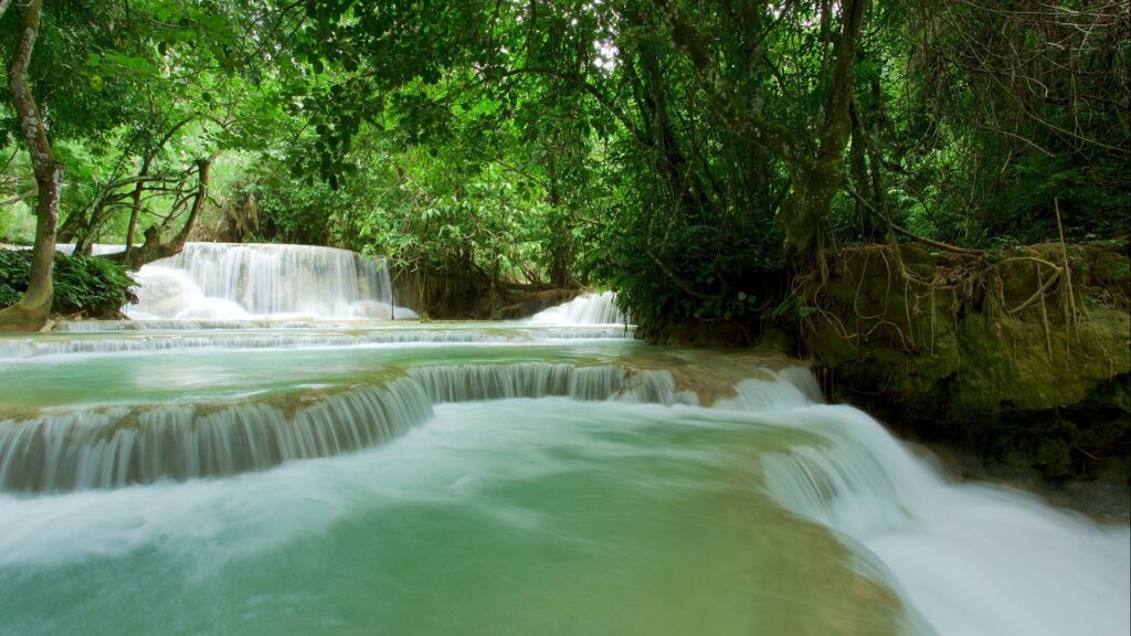 Laos, Luang Prabang: Bike to Kuang Si Waterfall & Cruise the Mekong River Back – 1 Day | Leave the Tuk-Tuks to the Other Guys