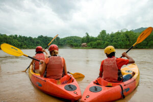 BK-1 – Luang Prabang Aktiv: Mountainbike & Kajak – Kombitour – 1 Tag