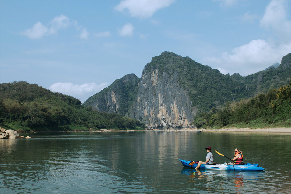 BK-1 – Luang Prabang Aktiv: Mountainbike & Kajak – Kombitour – 1 Tag
